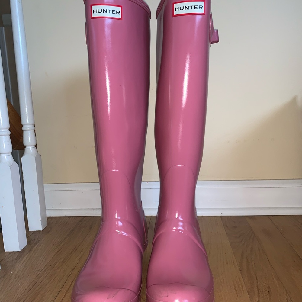 Pink Hunter Boots